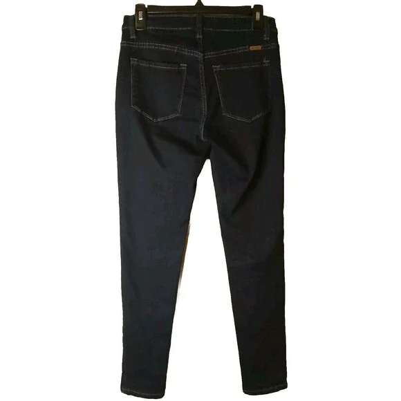 KANCAN Jeans Sz 27 Dark Wash Mid-rise Skinny Fit Excellent Condition - Picture 9 of 11